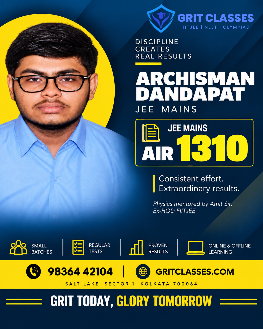 Archisman Dandapat - Result 2024