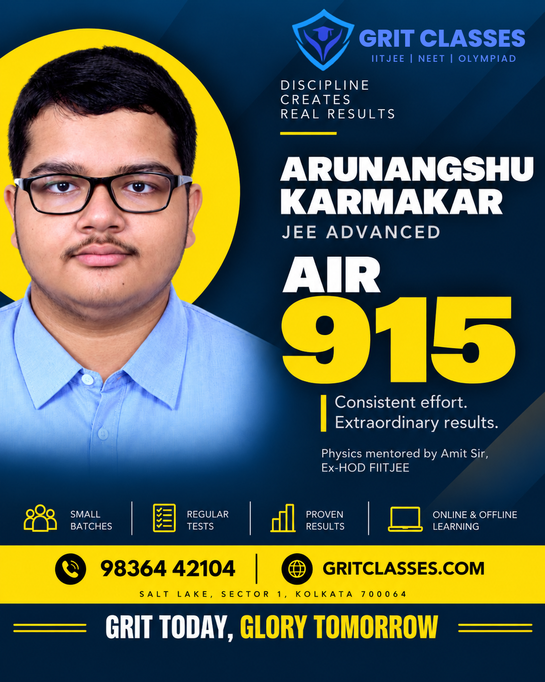 Arunangshu Karmakar - Result 2023
