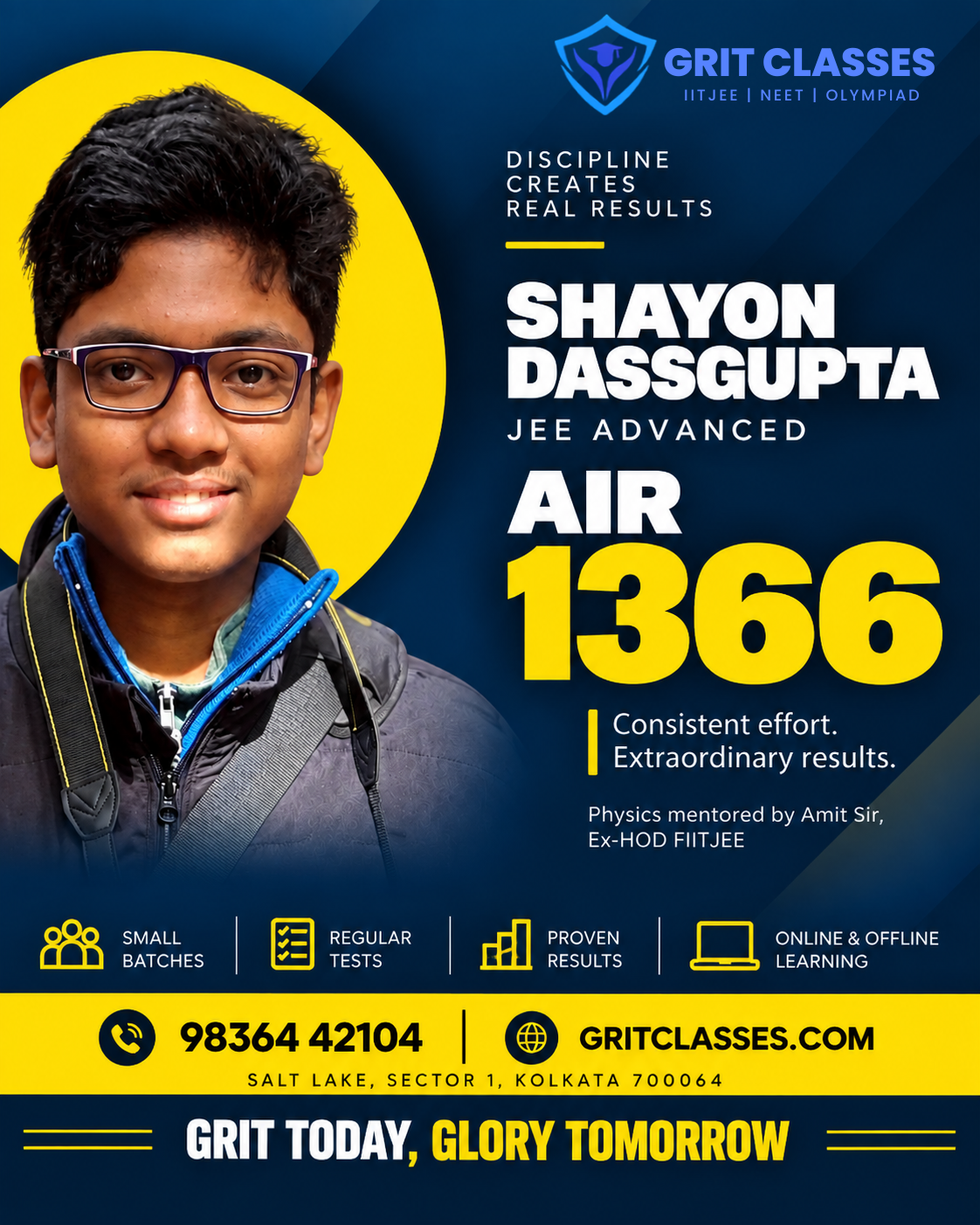 Shayon Dasgupta - Result 2023