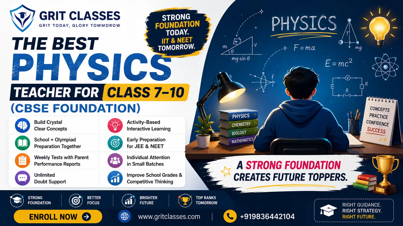Best Physics Teacher for class 7-10