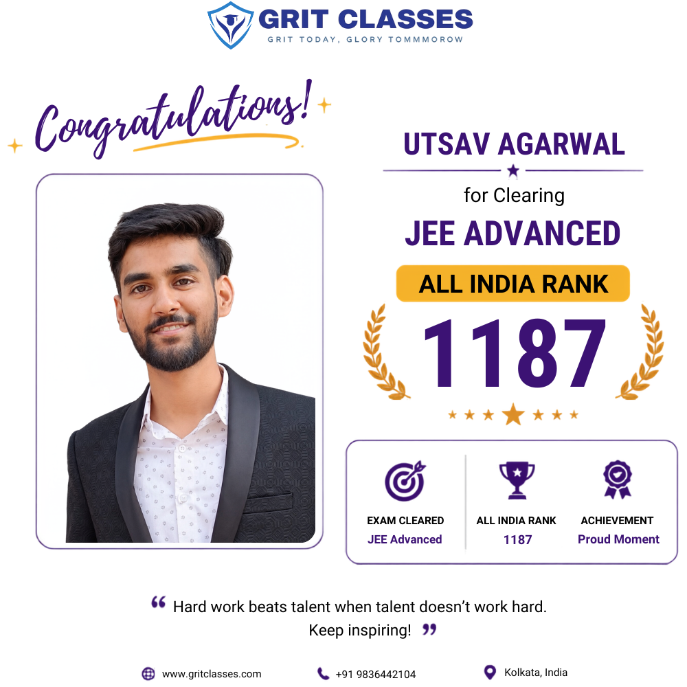 JEE Advanced Qualified (AIR 1187)