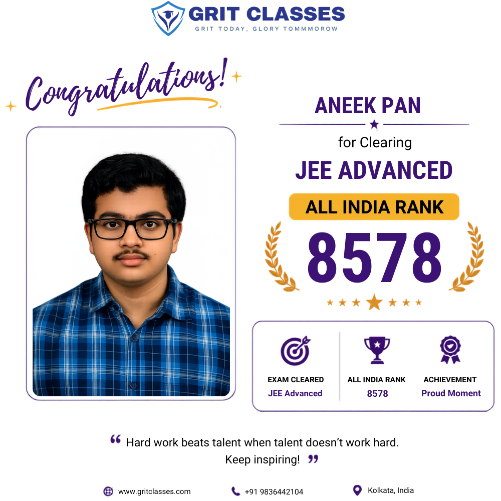 JEE Advanced Qualified (AIR 8578)