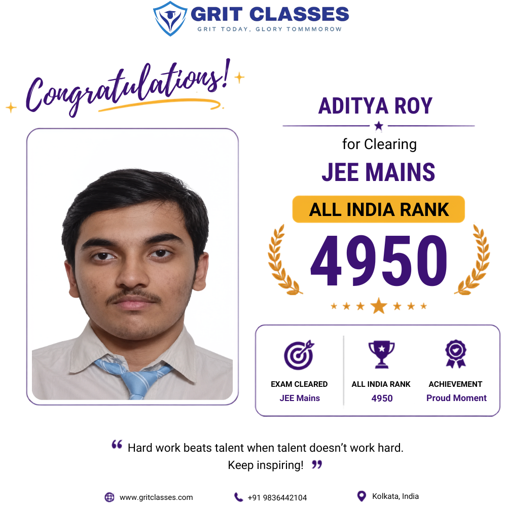 JEE Advanced Qualified (AIR 4950)